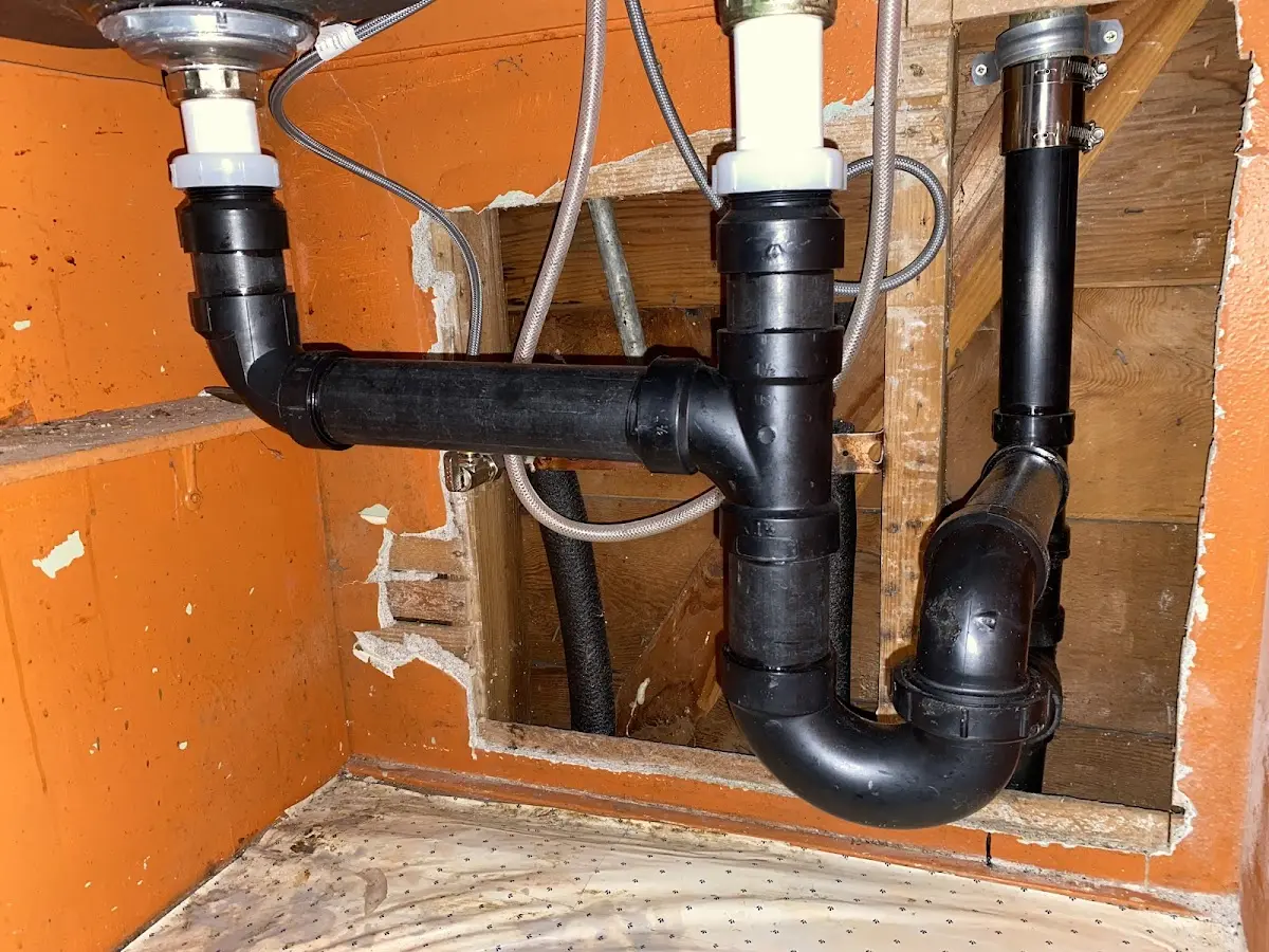 Professional Repiping Services equipment and tools on the job in Boonville
